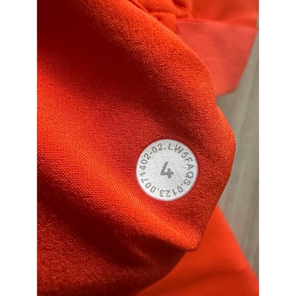Lululemon Adapted State High Rise Joggers *Airflow Solar‎ Orange size 4 - Picture 3 of 3